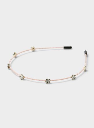 Simons Womens Crystal mini-flower headband