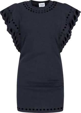 Isabel Marant Short Dresses, female, Black, Size: S Abito Mini Orlane