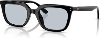 Ray-Ban Vierkante zonnebril - unisex - Zonnebrillen - Zwart - 54 MM - Accessoires