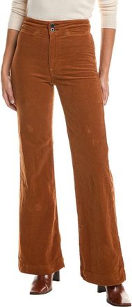 ASKK NY Brighton Corduroy Caramel Wide Leg Jean