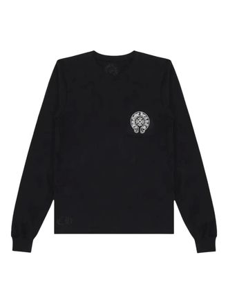 Chrome Hearts Miami Exclusive long-sleeve T-shirt - men - Fabric - M - Black