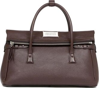 Maison Margiela Borsa tote 5AC East West media - Marrone
