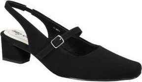 Easy Street Cameo Slingback Mary Jane Pump in Black Lamy at Nordstrom Rack, Size 8.5