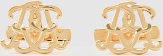 Reiss Gold Monogram Cufflinks