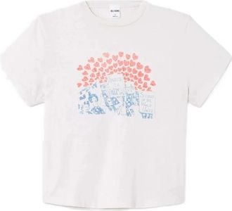 Re/Done Boxy-fit Graphic-print T-shirt