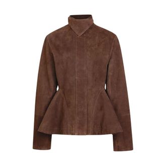 Alaia Mujer, Chaquetas, Marr&oacute;n, Talla: S