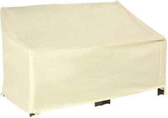 OUTSUNNY Outdoor 2 Seater Waterproof Furniture Cover - Beige | TJ Hughes