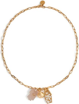 La DoubleJ Collana Angel Charm - Oro