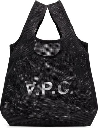 A.P.C. A. p.c. Logo-print Mesh Tote Bag