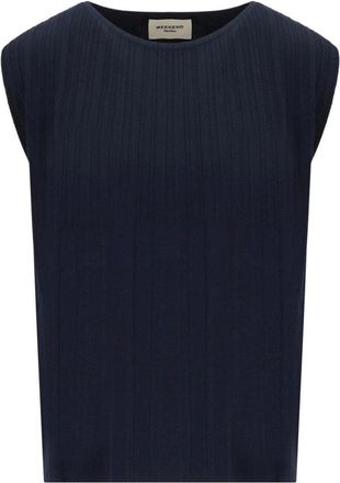 Max Mara Tops, Dames, Blauw, S, Polyester, Ere Top