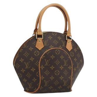 Louis Vuitton Tweedehands Canvas handtassen - Dames - Pre-owned - Bruin - Maat: ONE Size