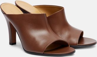 The Row Mules Signum 90 in pelle