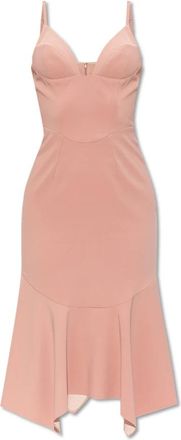 Dsquared2 Strappy Dress - Dames - Feestkleedjes - Roze - XS - Polyester - Kleedjes