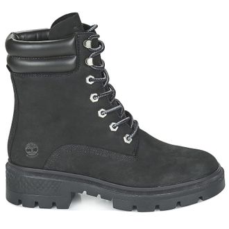 Timberland Cortina Valley 6 Inch Waterproof Nubuck Womens Lace Up Boots - Black - Size:UK 7.5