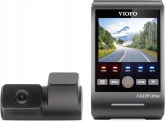 OEM Viofo C&aacute;mara Frontal Y Trasera A229 Ultra 2 4k+4k Sony Starvis 2 Sensor Dual Hdr Wi-fi 6 Gps C&aacute;mara De Coche