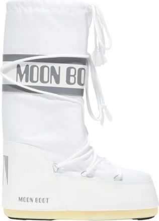 Moon Boot Icon Nylon Snowboots - Heren - Winterlaarzen - Wit - 42 EU - Nylon - Schoenen