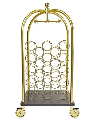Godinger Bellhop Luggage Wine Rack