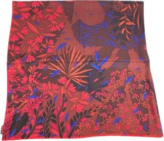 Cartier Pre-owned Scarves, unisex, Multicolor, Size: ONE SIZE Pre-owned Silk Scarf