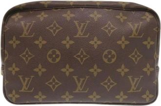 Louis Vuitton Pre-owned Clutches, female, Brown, Size: ONE SIZE Pre-owned Pouch