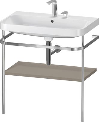 Duravit Set C-bonded Duravit Happy D.2 Plus Con Soporte Met&aacute;lico