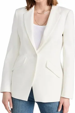 Favorite Daughter Favorite Blazer In Ivory