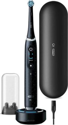 Braun Oral-b Io10 Series Electric Toothbrush Rechargeable For Adults Ml Number Of Heads Cosmic Black Number Of Brush H