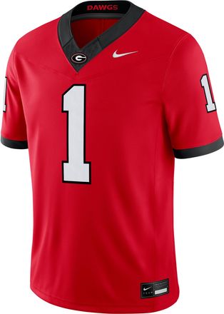 Nike Georgia Nike Mens Dri-FIT College Limited Jersey in Red | NCFL0EJDGBN-HH0