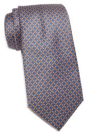 Tommy Hilfiger Braga Geometric Tie in Orange at Nordstrom Rack