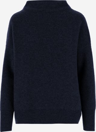 Vince Womens Cashmere Sweater Dark Navy
