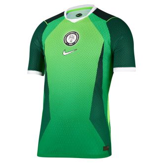 Nike Nigeria 2026 Match Home Nike Mens Aero-FIT Soccer Authentic Jersey in Green | IB5164-302