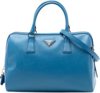 Prada Pre-owned Prada Saffiano Lux Boston Bag Ladies TA6ILUD1KW79N0VT