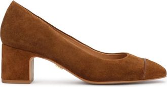 Kazar Klassieke Su&egrave;de Pumps - Dames - Pumps - Bruin - 38 EU - Su&egrave;de - Schoenen