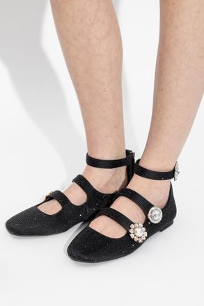 Kurt Geiger Ornate Gladiator Shoes, Womens, Black