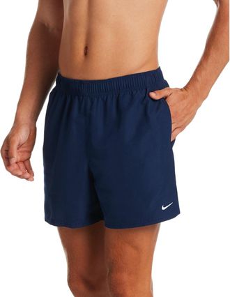Nike Heren geborduurd logo zwembroek Regular (Hortensia Blauw)