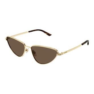 Gucci Cat Eye Zonnebril - unisex - Accessoires - Geel - Maat: 57 MM