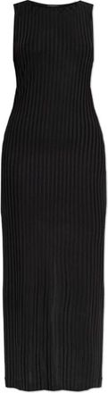 Rag & Bone Mouwloze Jurk - Dames - Casual kleedjes - Zwart - S - Leer - Kleedjes