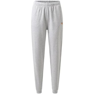 Maison Kitsun&eacute; Fox Head Patch Regular Joggingbroek - Dames - Sweatpants - Wit - M - Broeken