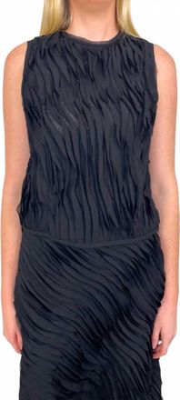 Ulla Johnson Celina Top In Noir