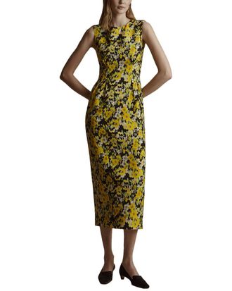 Adam Lippes Ophelia Wool & Silk-Blend Dress