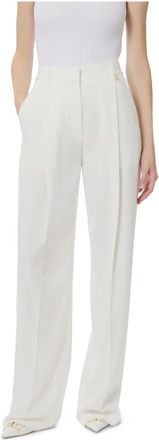 Elisabetta Franchi Mujer, Pantalones, Blanco, Talla: XL