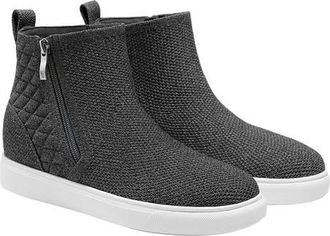 Vivaia Round-Toe Hidden Wedge Sneakers in Rich Grey at Nordstrom, Size 8