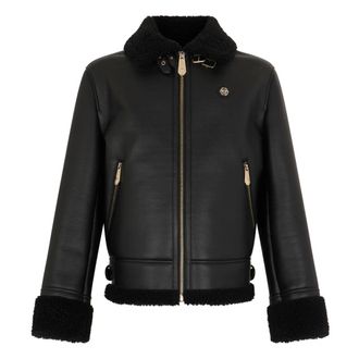 Philipp Plein Giacca Biker - - Jackets - Uomo - Nero - XL