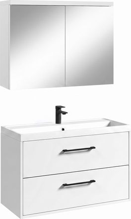 Badplaats Badplaats Mueble De Bano Florence 80 X 40 Cm - Blanco Brillante