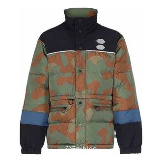 Off-white Camouflage Printing Jacket Camouflage OMED013R19C020219900