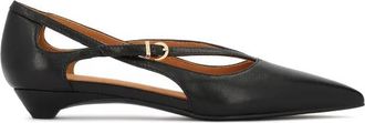 Kazar Elody Pumps - Dames - Ballerinas - Zwart - 40 EU - Leer - Schoenen