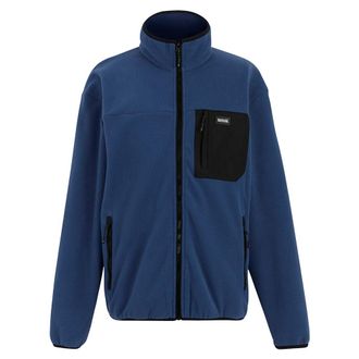 Regatta Mens Frankie Full Zip Fleece Blue Indigo