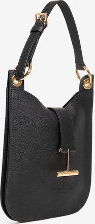 Tom Ford Hobo-Tasche aus genarbtem Leder Tara Small Crossbody