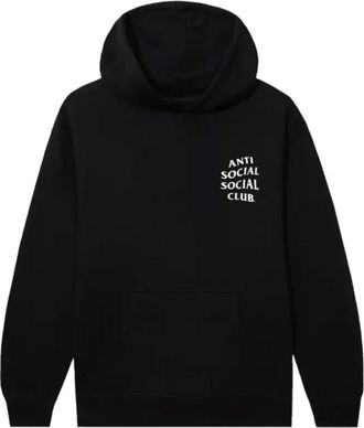 ANTI SOCIAL SOCIAL CLUB Hoodies & sweatvesten, Heren, Zwart, M, Katoen, Hoodie