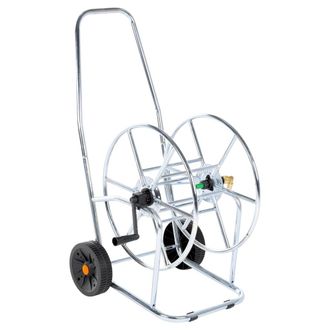 vidaXL Carrito Carrete Para Manguera De 80 M 3/4 Acero Vidaxl