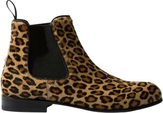 Scarosso Lexi Chelsea Boots - Dames - Chelseaboots - Bruin - 35 EU - Leer - Schoenen